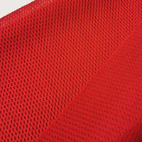 100% Polyester 250GSM Sandwich Air Mesh Tissu 3D Entretoise Motif Hexagonal Teint pour Sacs Accessoires Jouets pour Filles