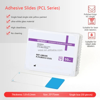 WEIAI Color Frosted Glass Medical Pathology Lab Adhesion Microscope Object Plate Thermal Transfrer PrintA ID Microscope Slides