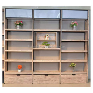 Estanterías de Exhibición de Madera para Supermercados, Diseño Moderno, Muebles de Madera para Exhibición en Tiendas - Product Image 1
