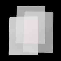 220*307 * 125mic BOPET pochette de plastification thermique Film Pack 100 A4 taille feuilles auto-adhésif brillant rigide alimentaire pour usage de bureau