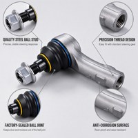 OEM 7L0422817D 7L0422817D  Extrémité de biellette de direction extérieure pour Audi Q7 4L 2007 2008 2009 2010 2011 2012 2013 2014 2015
