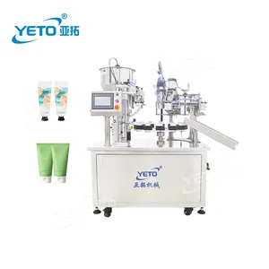 Factory price plastic tube filling and heat sealing machine Plastic/laminate plastic tube filling and hot air sealing machine