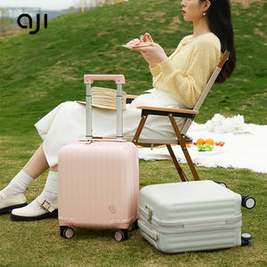 Aji-Mini bolsa ligera con ruedas giratorias para ordenador, Maleta pequeña con ruedas giratorias, Maleta de 14 pulgadas - Product Image 2