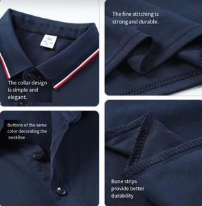 Camiseta Polo de 210g, 82% Algodón Dify, 18% Sorona, Ultra Suave y Transpirable, Ropa Casual de Negocios, Bordado de Logotipo Personalizado, Transferencia Térmica - Product Image 2