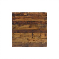 Ensemble de meubles et de chaises modernes en bois pour café, restaurant de restauration rapide, table de café simple