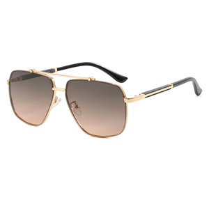 Lentes de Sol de Alta Calidad de Marca de Diseñador de Moda con Montura Cuadrada para Hombre y Mujer, Gafas de Lujo Retro con Logo Personalizado - Product Image 6