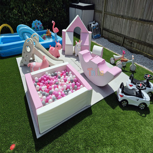 Set <span class=keywords><strong>de</strong></span> Piscina <span class=keywords><strong>de</strong></span> <span class=keywords><strong>Bolas</strong></span> Blanca Comercial para Interiores y Exteriores, Centro <span class=keywords><strong>de</strong></span> Fiestas Infantiles, Piscina Interior, Equipo <span class=keywords><strong>de</strong></span> Juego Suave para Niños - Product Image 4