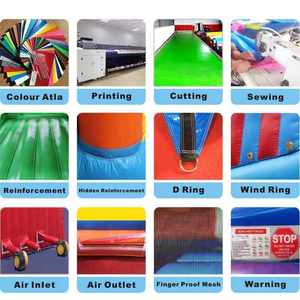 <span class=keywords><strong>Castello</strong></span> Gonfiabile con Scivolo d'Acqua Certificato CE, Vendita Calda in Cina, Capacità 200-500KG, per Noleggio - Product Image 6