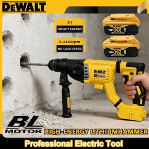   Marteau perforateur sans fil 20V DCH263 SDS PLUS à poignée en D, outil électrique rotatif pour béton - Product Image 1