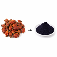 LCHBIO Fabriek bulk Gardenia Blauw Natuurlijk Pigment E30-E100 Stabiel Non-GMO Clean Label Voedingskleurstof Breed pH-bereik Hoge Temperatuur Gebruik