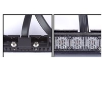 Lampu kilat mobil Led 3 Watt, lampu sorot darurat Amber untuk truk, dudukan permukaan mobil, lampu strobo Led