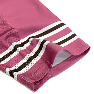 Camiseta de fútbol americano con logotipo personalizado, camiseta de fútbol de punto extragrande transpirable de malla sublimada - Product Image 6