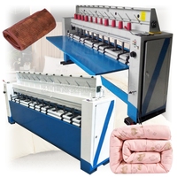 Machines à coudre de couette de haute qualité matelas multi-aiguilles ordinateur couette point droit couvertures Multi aiguille couette Machine à coudre