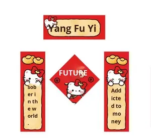 Adesivo Magnetico per Frigorifero in Acrilico per Capodanno, Decorazione Domestica con Piccole Frasi e Cavallo, Simbolo di Ricchezza - Product Image 6