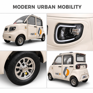 Auto Elettrica Ecologica <span class=keywords><strong>4x4</strong></span> a 4 Ruote con Carrozzeria Chiusa, Veicolo NEV con Batteria Ricaricabile per Anziani - Product Image 4