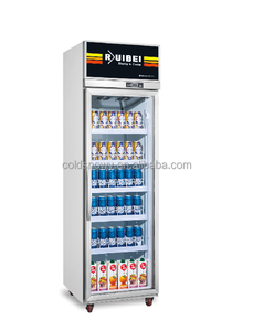 <span class=keywords><strong>Congelatore</strong></span> verticale ultrasottile dell'esposizione del gelato della porta di vetro dell'esposizione del gelato di uso commerciale 380l - Product Image 3