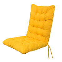 Support de dossier souple et coussinets de siège pour chaises, 2 en 1, pour le bureau, salle à manger, à bascule