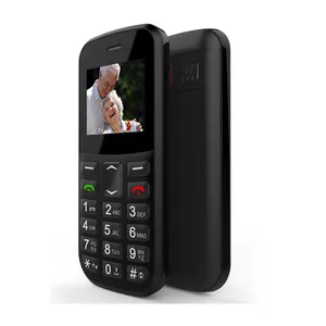 New type-C 1.77 inch small size SOS easy senior mobile phone with big letters for elder people