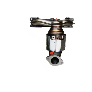 Convertisseur catalytique à essence en acier inoxydable à trois voies compatible avec le modèle Hyundai Kia Sorento 2.4L 2015 Euro IV - Product Image 3