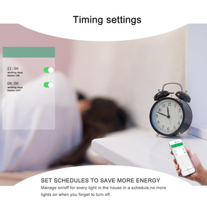 DS-123-1F N + L para Control remoto, Smart Life, interruptor <span class=keywords><strong>Wifi</strong></span>, Compatible con Alexa/Asistente de Google, IFTTT, productos populares en EE. UU. - Product Image 5