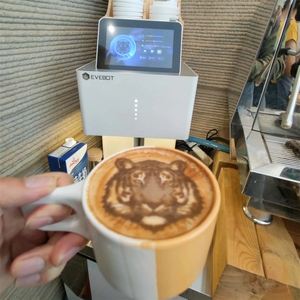 Impresora de Café EVEBOT EB-PRO 600DPI con Tinta Comestible, Máquina para Arte Latte, Impresión en Espuma de Leche, Pasteles y Alimentos - Product Image 5