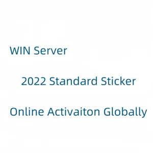 Genuine Win Server 2022 Standard 64 Bit 16 Core Sticker Sticker Support Multi-Language 100% Online Activation