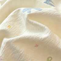 Parure de lit en coton, Housse de couette à imprimé dessin animé mignon, Linge de lit doux, Taille Queen, Style doux pour la chambre à coucher, Vente en gros
