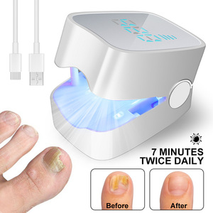 Appareil laser compact <span class=keywords><strong>de</strong></span> nettoyage des champignons des ongles Lampe <span class=keywords><strong>de</strong></span> manucure et <span class=keywords><strong>de</strong></span> pédicure rechargeable Sèche-ongles Mini appareil laser pour champignons des ongles USB - Product Image 2