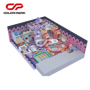 Thèmes personnalisables de jeu doux pour enfants <span class=keywords><strong>trampoline</strong></span> thème aire de jeux enfants extérieur/intérieur vilain château jeu d'arcade - Product Image 1