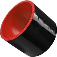 Tubería de intercooler pulida de 3 pulgadas para bricolaje con tubo en U, acoplador de silicona negro y kit de abrazaderas