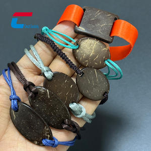 새로운 트렌드 RFID 코코넛 껍질 팔찌 재활용 가능한 NFC 코코넛 껍질 손목밴드 호텔 행사용 - Product Image 6