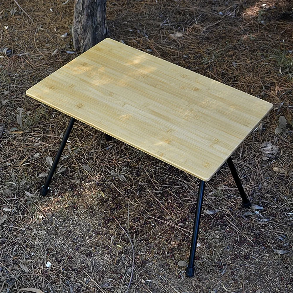 Hochwertiger faltbarer ultraleichter taktischer Bambus tragbarer einstellbarer Strand IGT Picknick Outdoor Camping Klapptisch