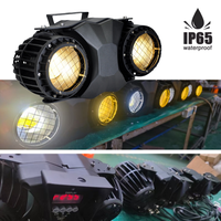 Équipement d'éclairage de scène professionnel 200W LED blanc chaud/froid étanche Cob LED élèvent des lumières de pair pour la lumière de blinder de théâtre