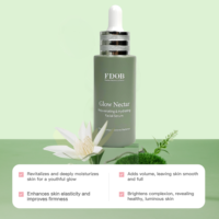Sérum facial régénérant et hydratant FDOB Glow Nectar Anti-âge, éclaircissant, raffermissant avec collagène et fibronectine