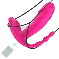 Vibrateur féminin sans fil à double moteur 8 fréquences, télécommande, jouet sexuel pour adultes