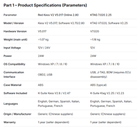 Herramientas de Programación de ECU Kess V2 V5.017 Online 2.80 y KTAG 7.020 2.25, Herramientas de Ajuste OBD2, Programador de ECU Kess Ktag en Caja