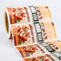 Étiquettes autocollantes personnalisées en vinyle imperméable pour emballages alimentaires, bouteilles, pots, plastique PET PP, impression de marque