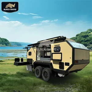 Tự động bóng khớp của Nissan gà 21ft Nissan Airstream Camper Trailer Mini Teardrop Caravan