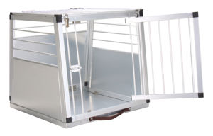 Aeolus evcil hayvan taşıyıcı alüminyum köpek sandık katlanabilir evcil hayvan kafesi araba kafesi kafesleri köpek - Product Image 3