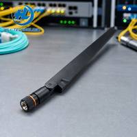 Antena Inalámbrica AIR-ANT2524DB-R RP-TNC de Doble Banda 2.4GHz/5GHz Wi-Fi para Empresas, Antena Dipolo de Doble Banda 2.4GHz 5GHz para Interiores