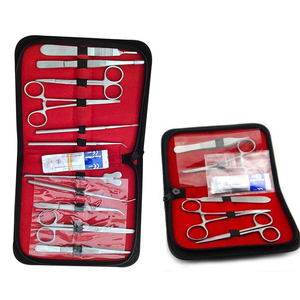 Kit Professionale per Dissezione Chirurgica, Set di Strumenti Anatomici in Acciaio Inossidabile con Lame per Bisturi e Valigetta, per Uso Veterinario - Product Image 4