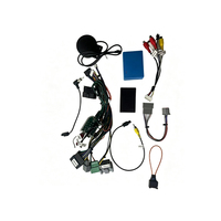 Kit de montage de tableau de bord pour autoradio Android avec boîtier Canbus et décodeur, en ABS, pour Land Rover Freelander 2 LR2 2006-2014