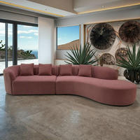 Offre Spéciale de canapé moderne Villa Canapé d'angle modulaire Teddy Bear Guesthouse Canapé en tissu
