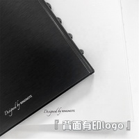 Classeur à cartes photo Kpop personnalisé, 4 poches, livre de collection, Album Kpop, creux, petit Style d'amour, porte-cartes photo Transparent