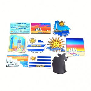 2025 New Arrival Product Tourist Souvenir Magnetic Imanes De Nevera Argentina Personalizados Foil <b>Fridge</b> Magnets - Product Image 6