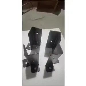 Soportes <span class=keywords><strong>de</strong></span> metal fijos para pilotes <span class=keywords><strong>de</strong></span> madera <span class=keywords><strong>de</strong></span> interior y exterior para proteger las esquinas - Product Image 3