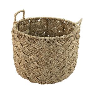 Cesta de almacenamiento de algas marinas al por mayor decoración casera hecha a mano de contenedores de almacenamiento elegantes de Vietnam - Product Image 3