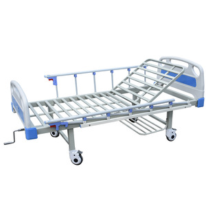 เตียงพยาบาลสแตนเลส RC-056 ปรับระดับได้ สำหรับใช้ในโรงพยาบาลและที่บ้าน - Product Image 1