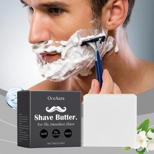 Savon à raser pour homme Oceaura, nettoyage doux, expérience de rasage en douceur, hydratation profonde de la peau - Product Image 1