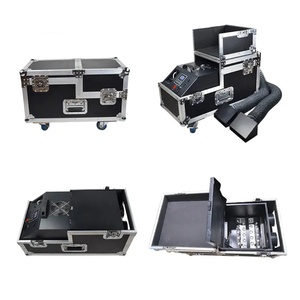 Máquina de niebla baja de 2000W para madera con estuche de transporte y opciones de doble tubo, lista para actuaciones en bodas - Product Image 5